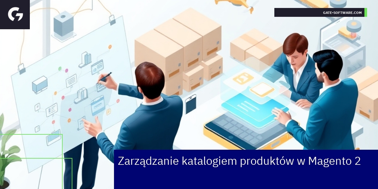 Zarządzanie katalogiem produktów w Magento 2 Schemat Magento 2 z PWA i headless