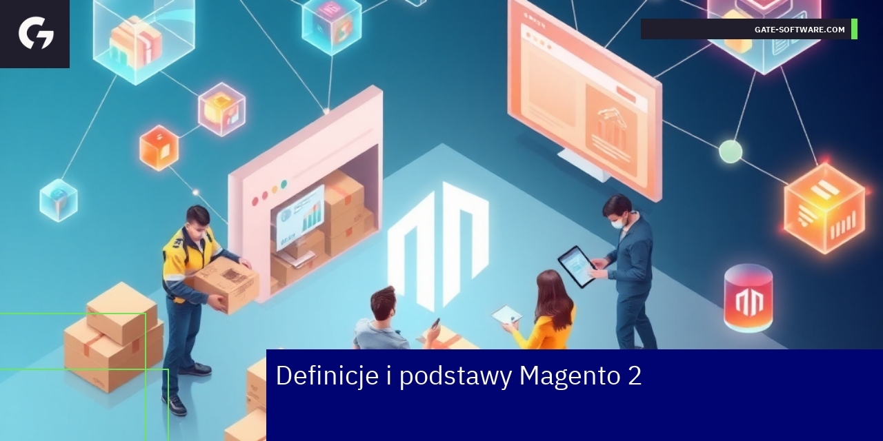 Kluczowe informacje o platformie Magento 2 Schemat platformy Magento 2 z funkcjami i integracjami