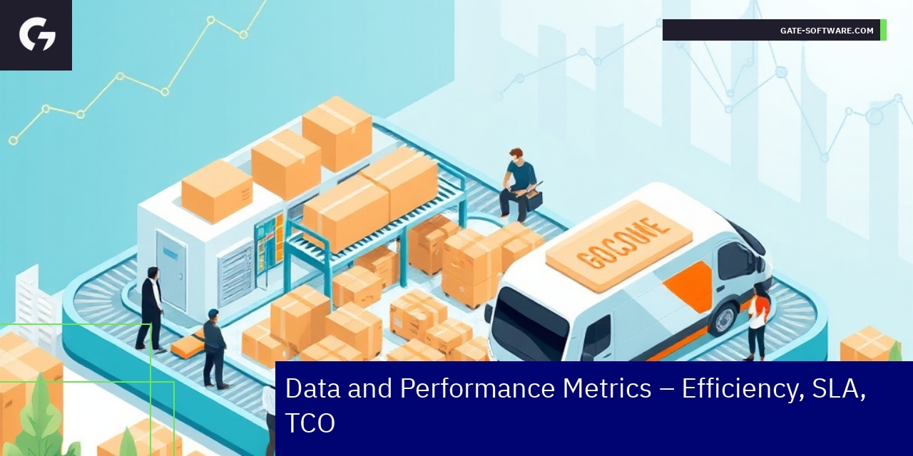 Graph showing key UiR service efficiency metrics