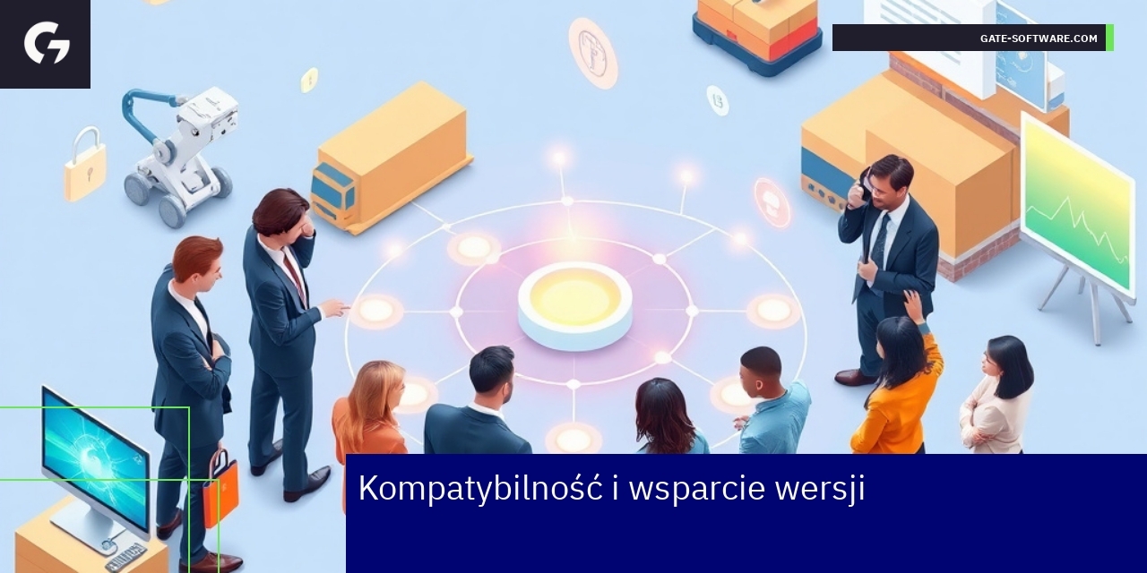 Schemat kompatybilności i wsparcia w systemach B2B