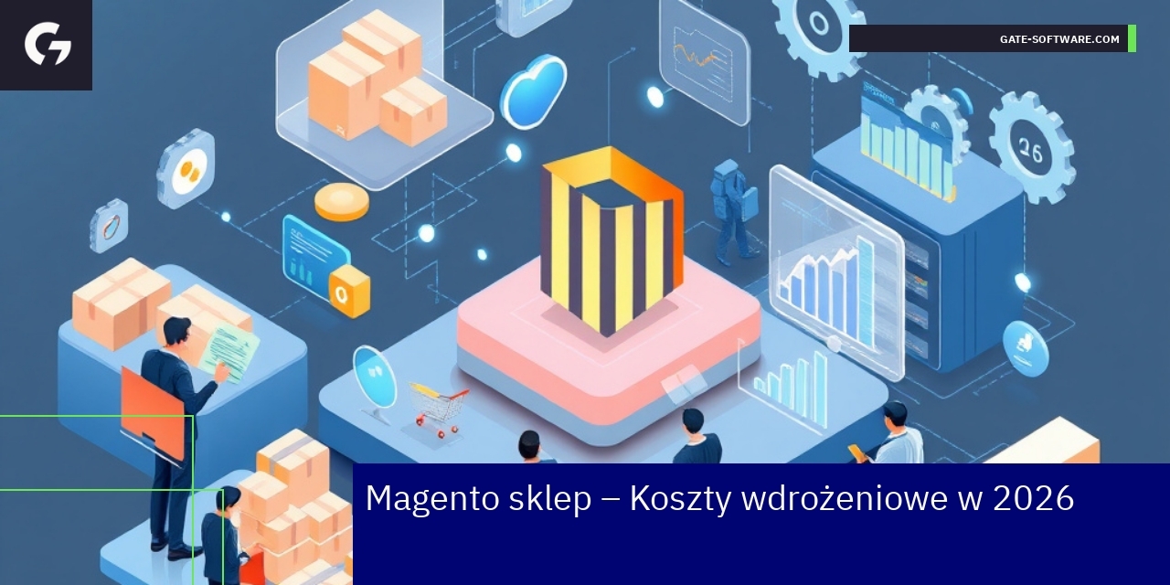 Schemat kosztów i wydajności wdrożenia sklepu