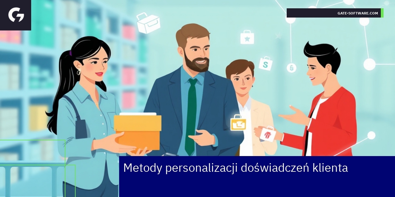 Schemat personalizacji marketingowej i klientów