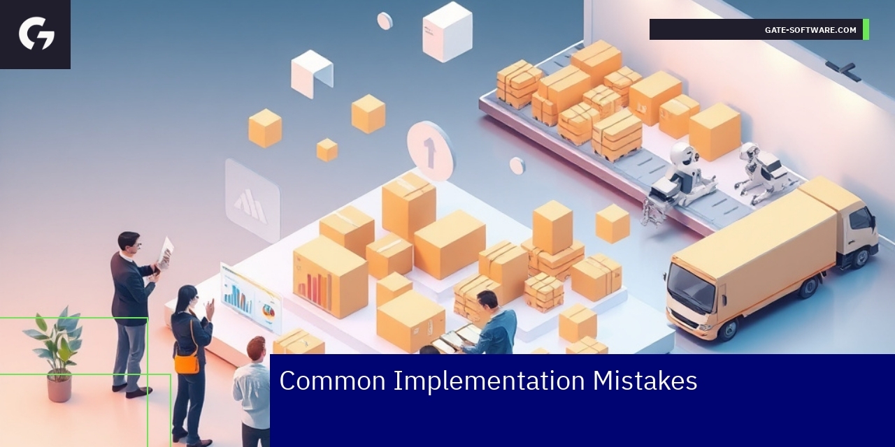 Diagram showing B2B implementation mistakes and costs