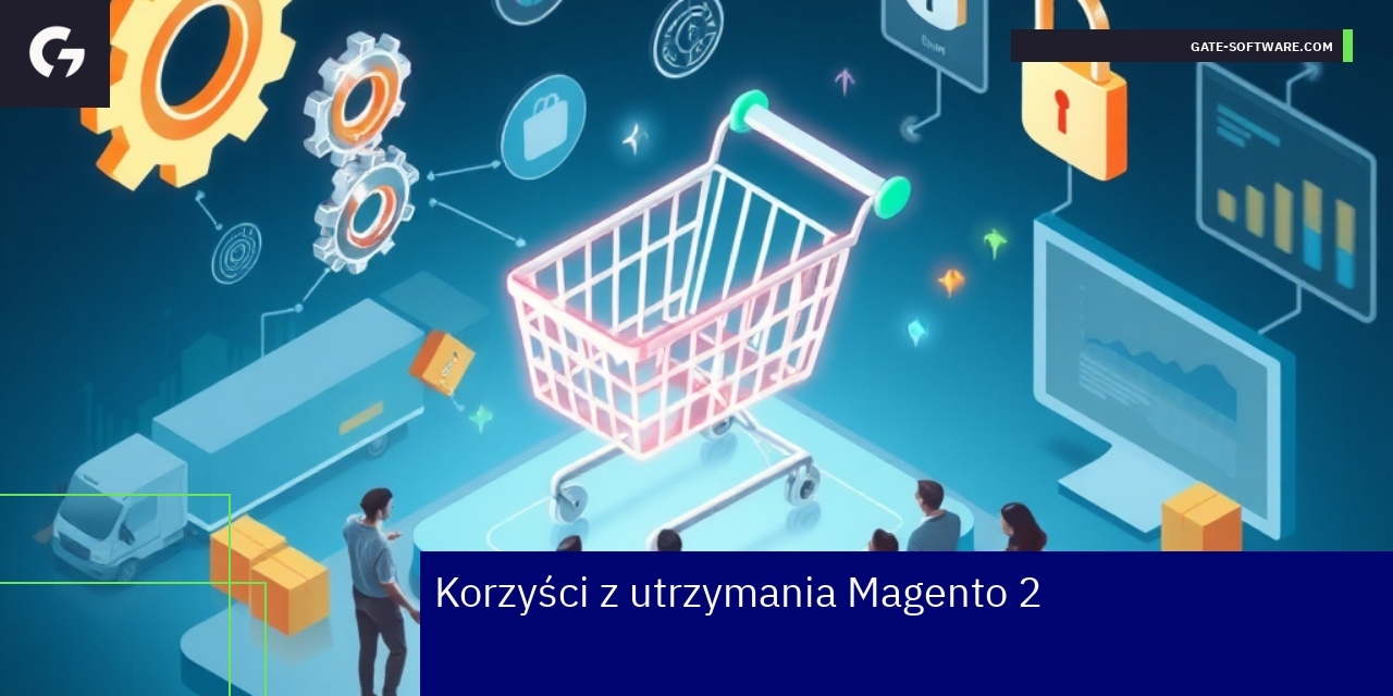 Schemat współpracy i wsparcia sklepu Magento 2