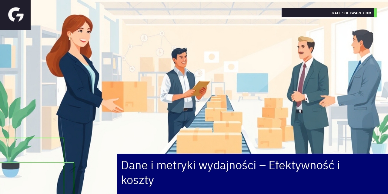 Wykresy prezentujące efektywność i oszczędności