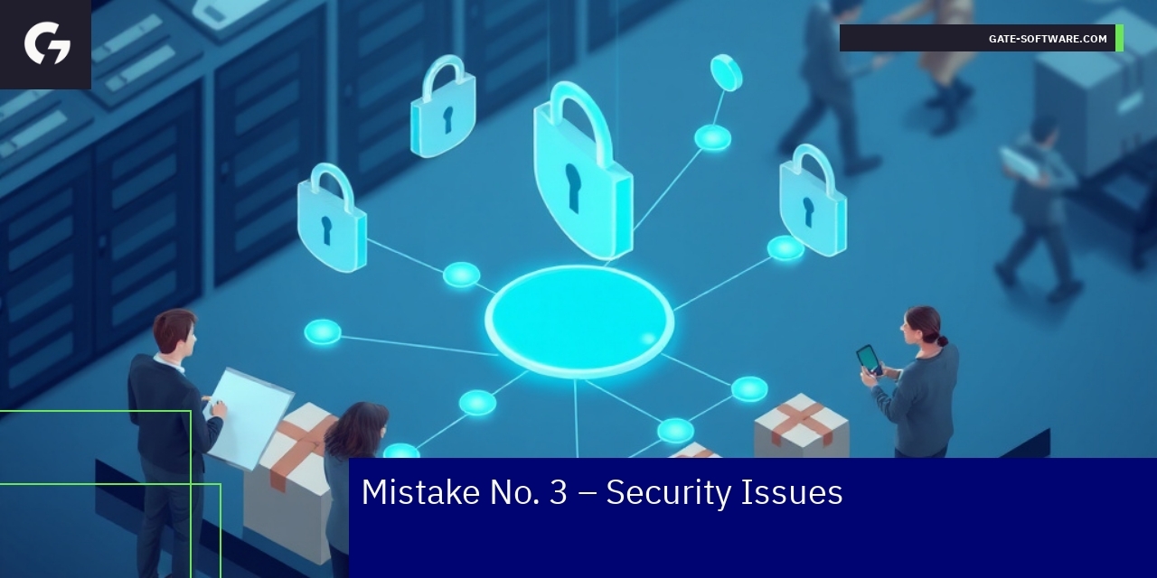 Shield and lock representing Magento security