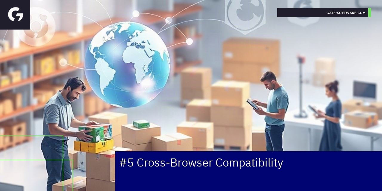 Web browsers with Hyva logo representing compatibility