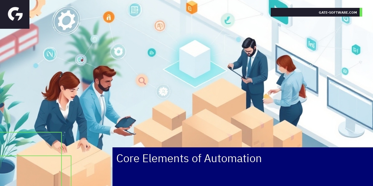 diagram showing automation workflow in B2B eCommerce