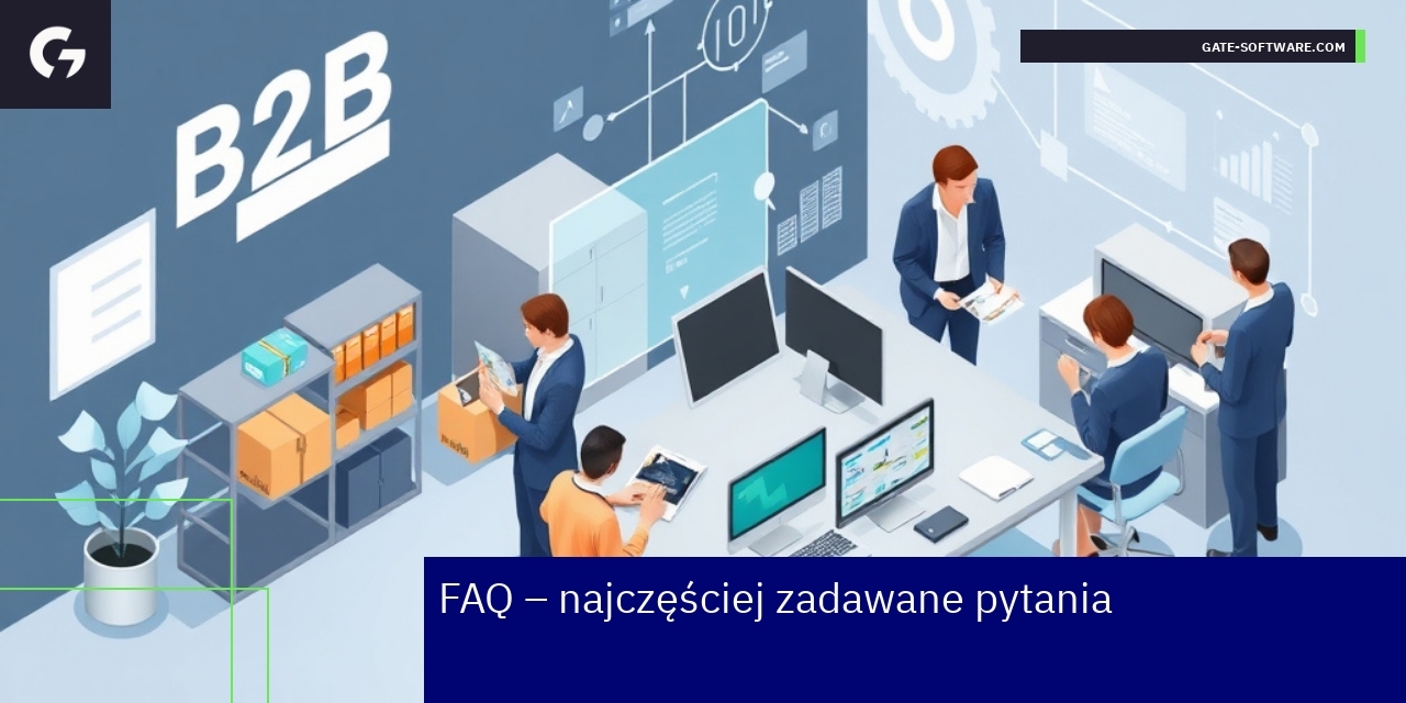 Schemat ilustracja błędów i wskaźników w sklepie B2B