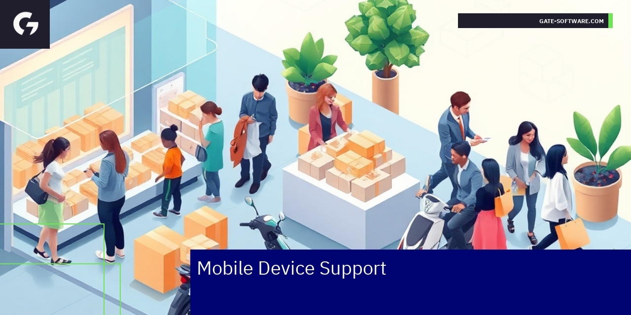 Mobile Device Support in Magento eCommerce Smartphone and tablet showcasing Magento mobile features