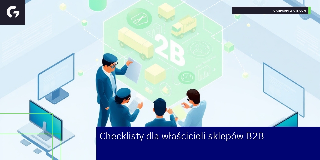 Checklisty i optymalizacja sklepów B2B Gate-Software Schemat procesu optymalizacji sklepu B2B