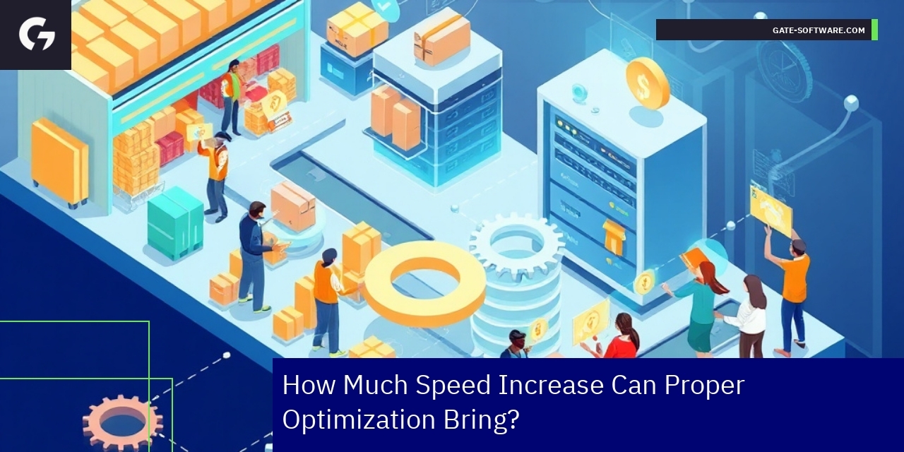 Graph showing Magento speed and cost improvements