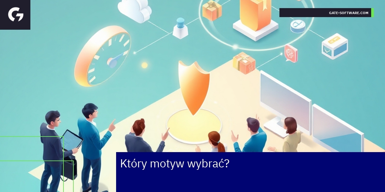 Schemat wyboru motywu Hyva dla platformy Magento