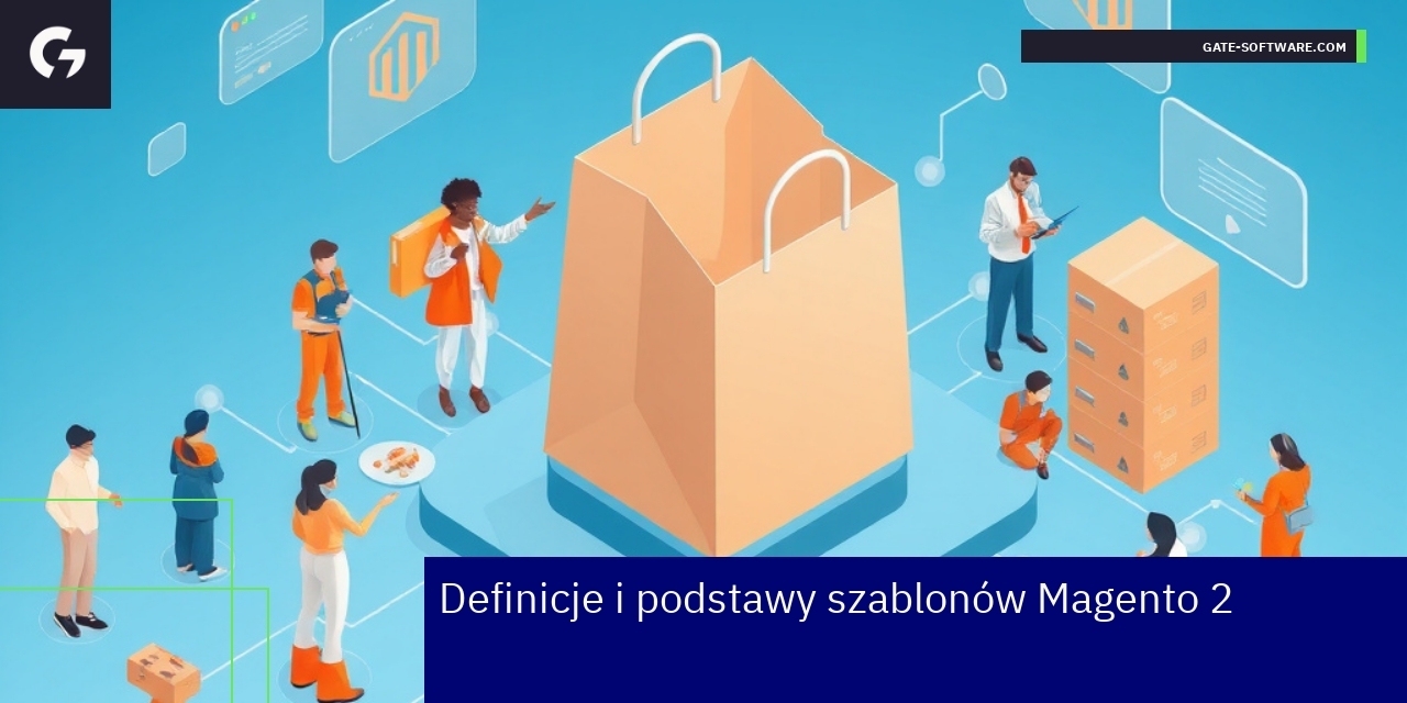 Schemat architektury i komponentów szablonów Magento 2