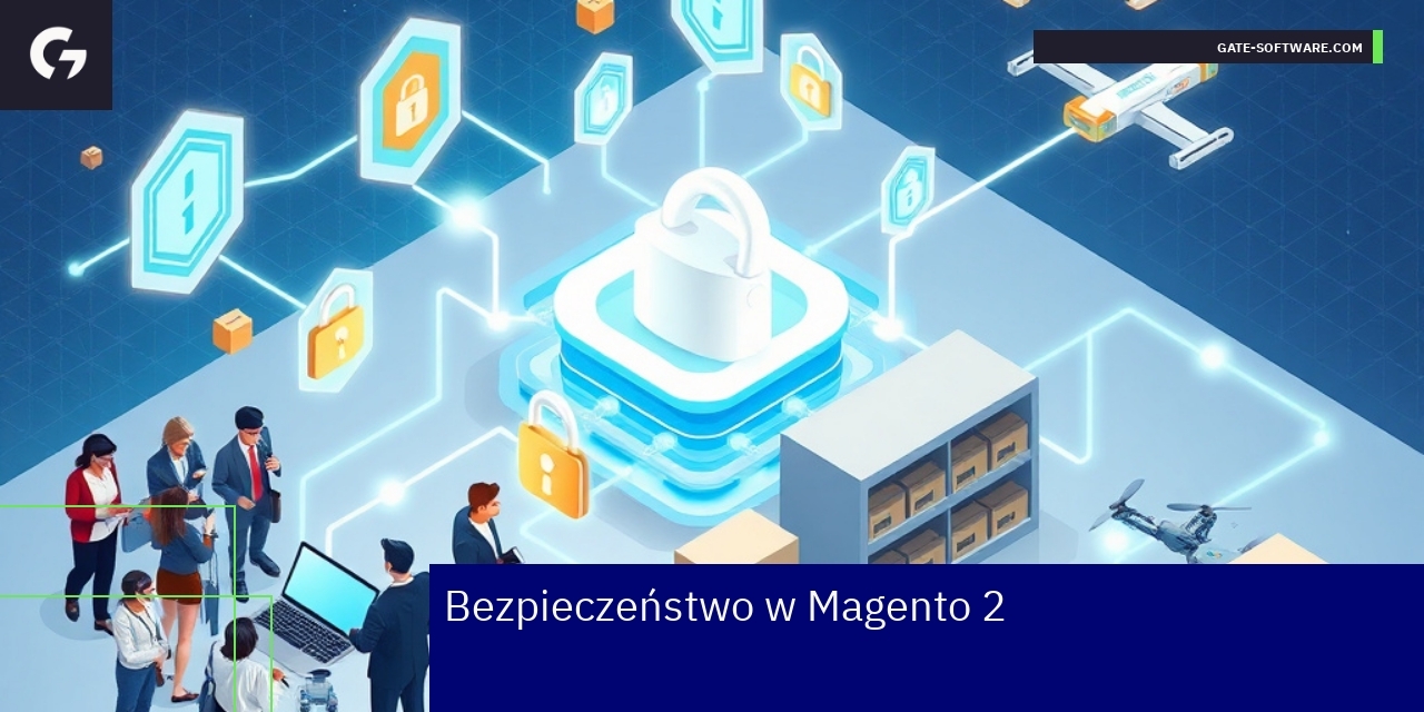 Schemat zabezpieczeń i integracji Magento 2 B2B
