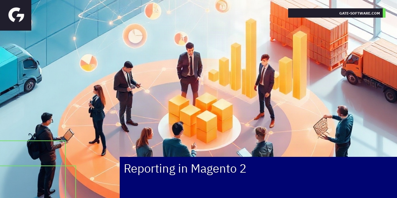 Magento 2 dashboard with reports and analytics