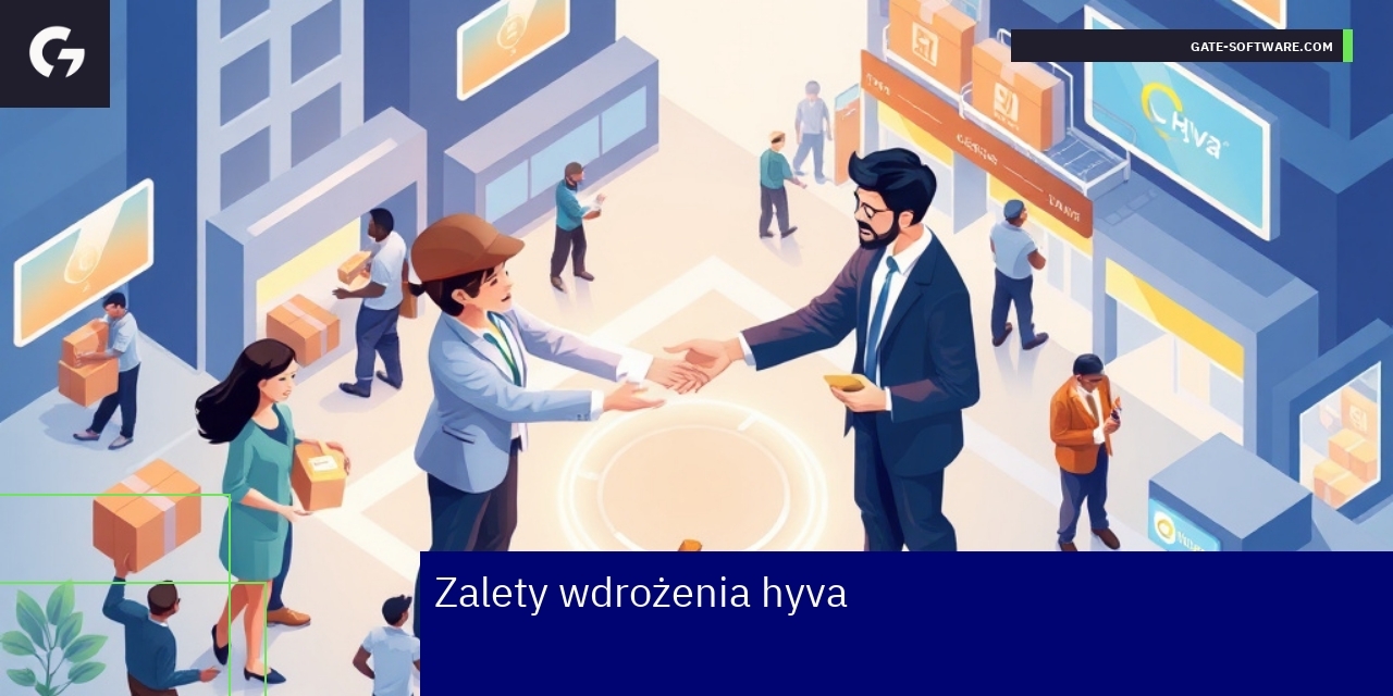 Schemat korzyści wdrożenia hyva w sklepie Magento