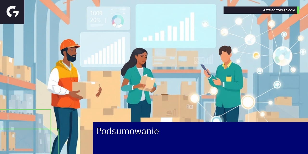 Schemat platformy Magento 2 z wykresami i ikonami