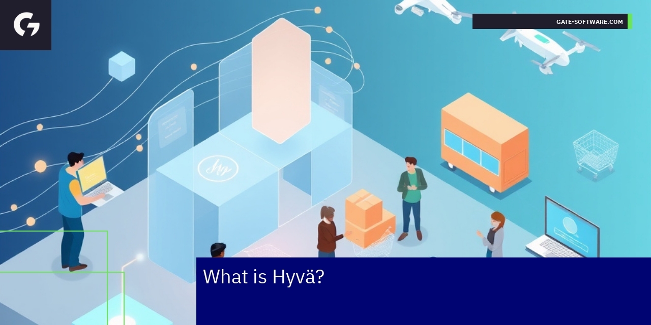 Magento frontend with Hyvä theme structure and tools