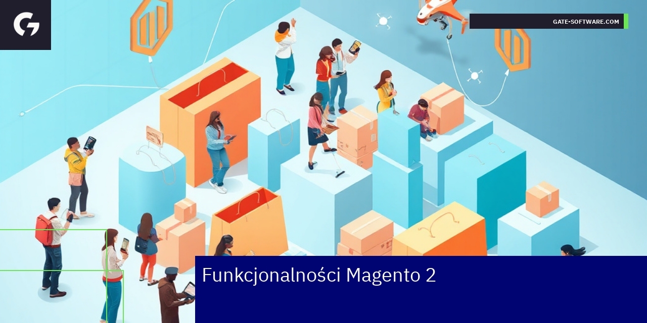 Kluczowe funkcjonalności Magento 2 dla sklepów internetowych Widok interfejsu sklepu mobilnego Magento 2