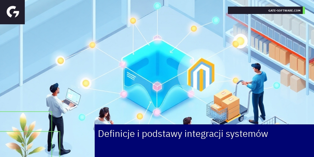 Schemat integracji systemów ERP, CRM i Magento