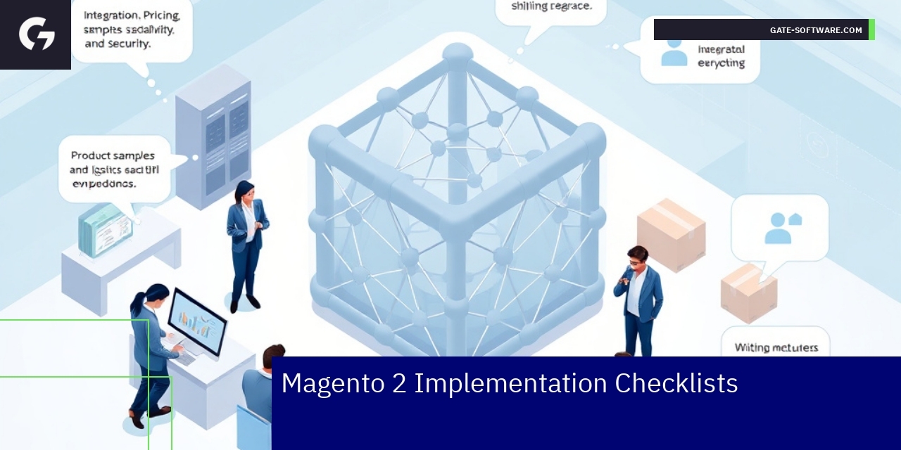 Checklist of Magento 2 steps for B2B implementation
