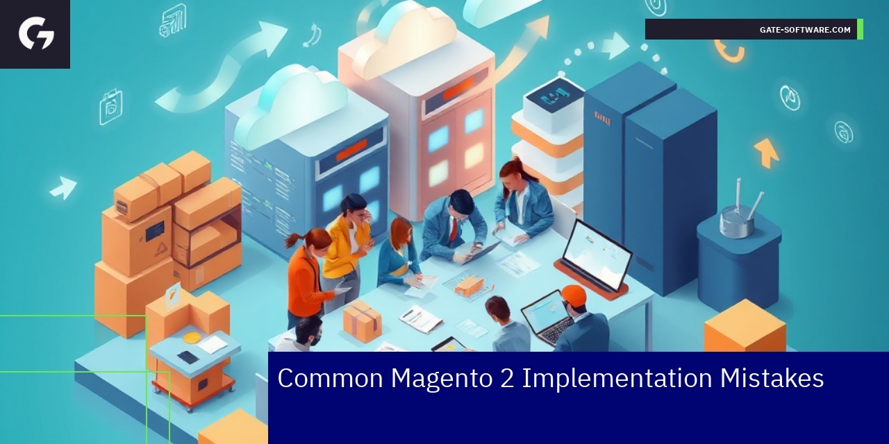Diagram showing Magento 2 common implementation errors