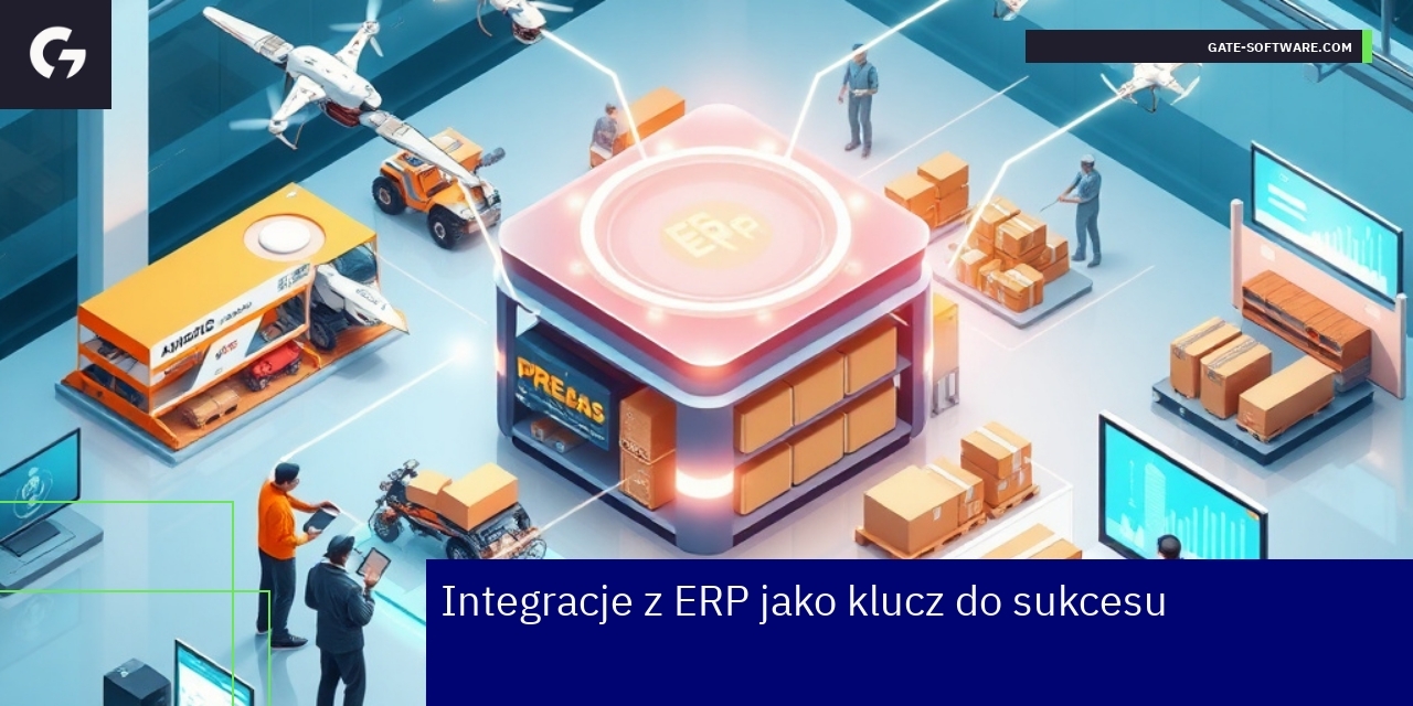 Schemat integracji ERP z platformą e-commerce