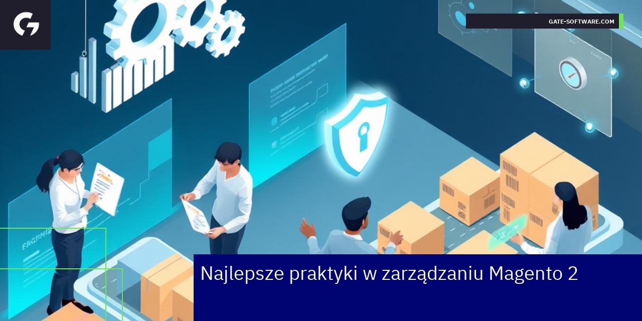 Administrator zarządza platformą Magento 2