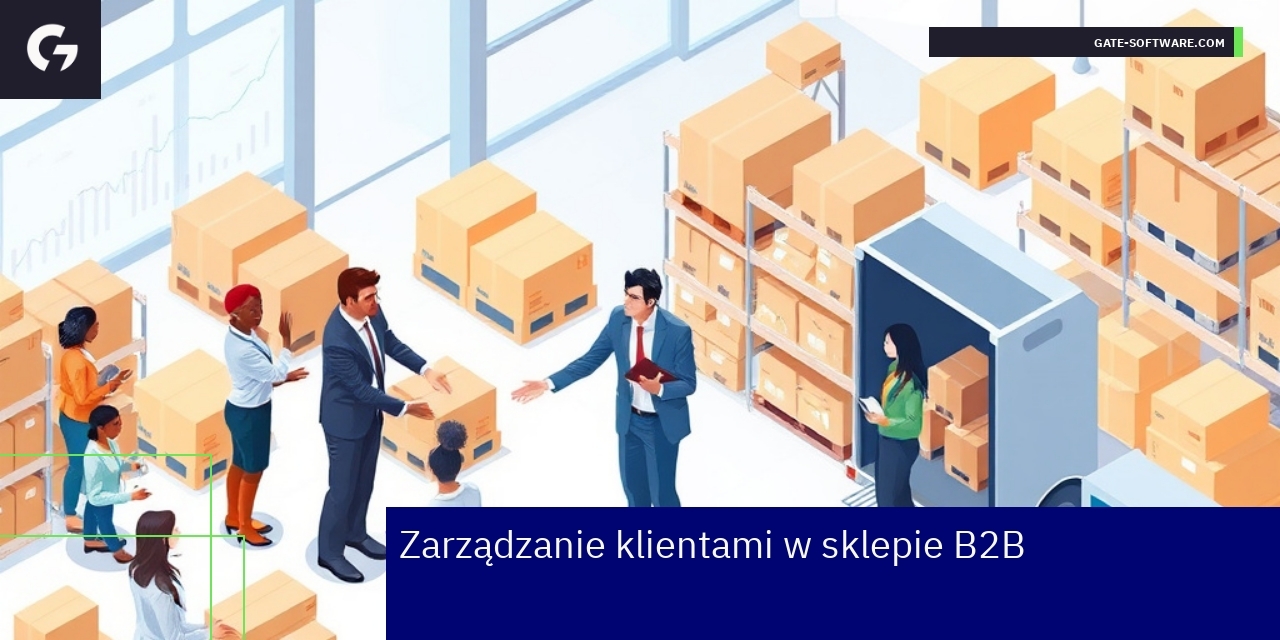 Skuteczne zarządzanie klientami w sklepie B2B Schemat zarządzania klientami i sprzedażą B2B