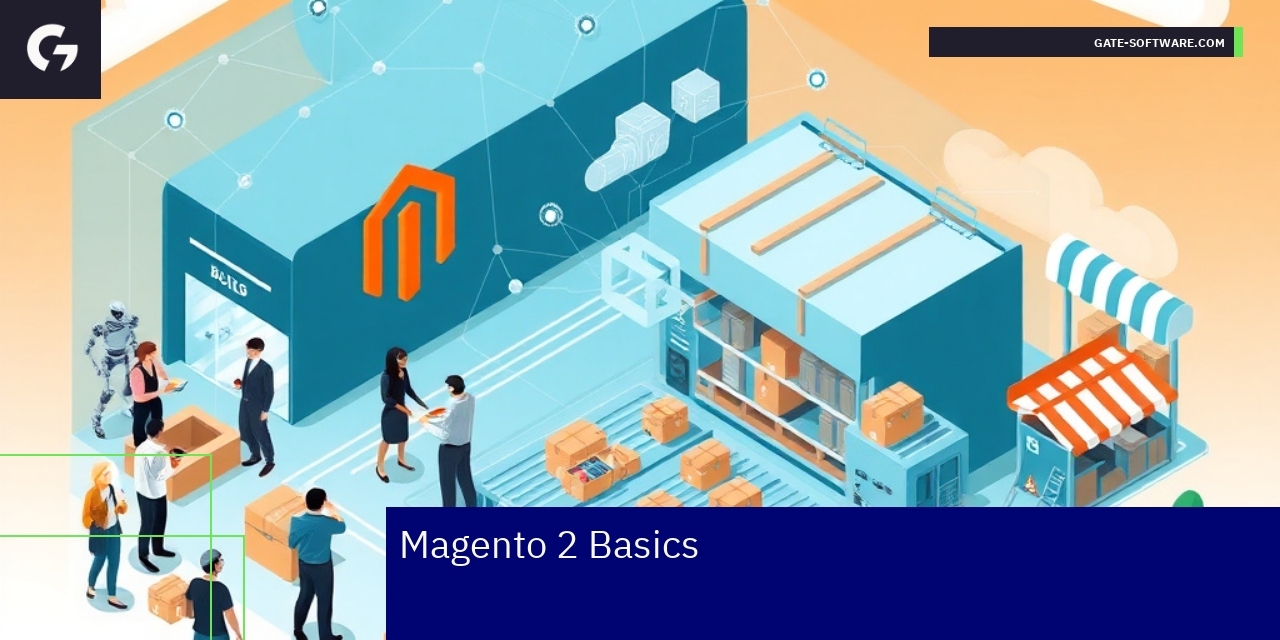 Magento 2 platform interface and feature icons