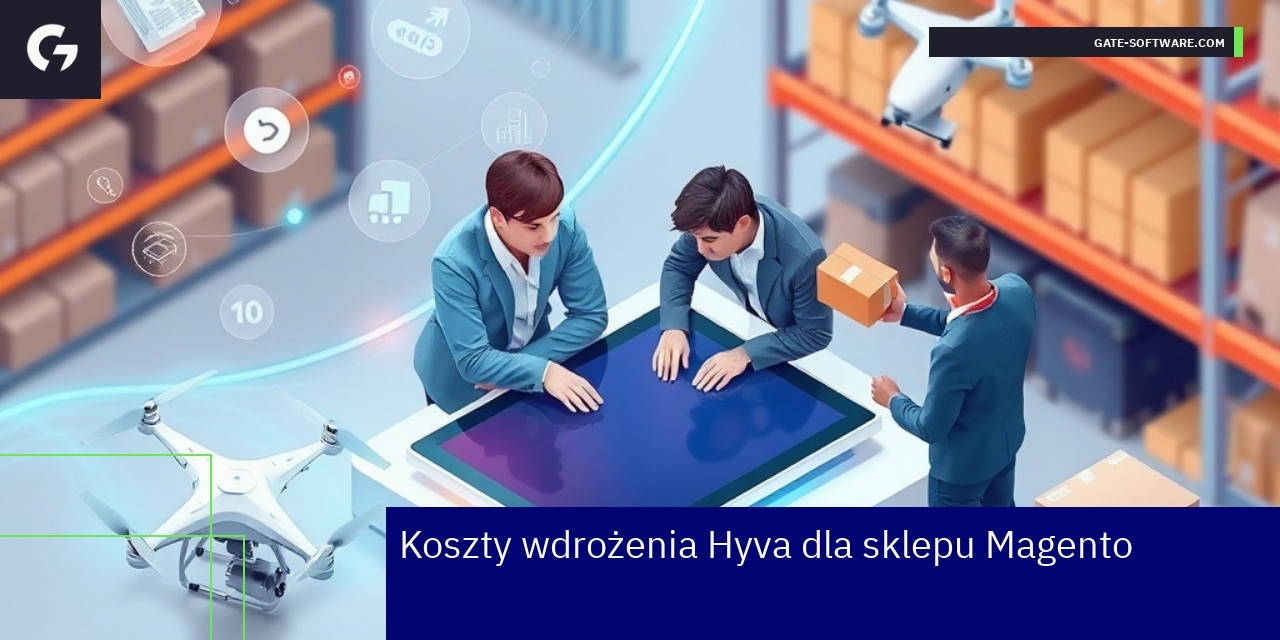 Schemat wdrożenia szablonu Hyva w Magento