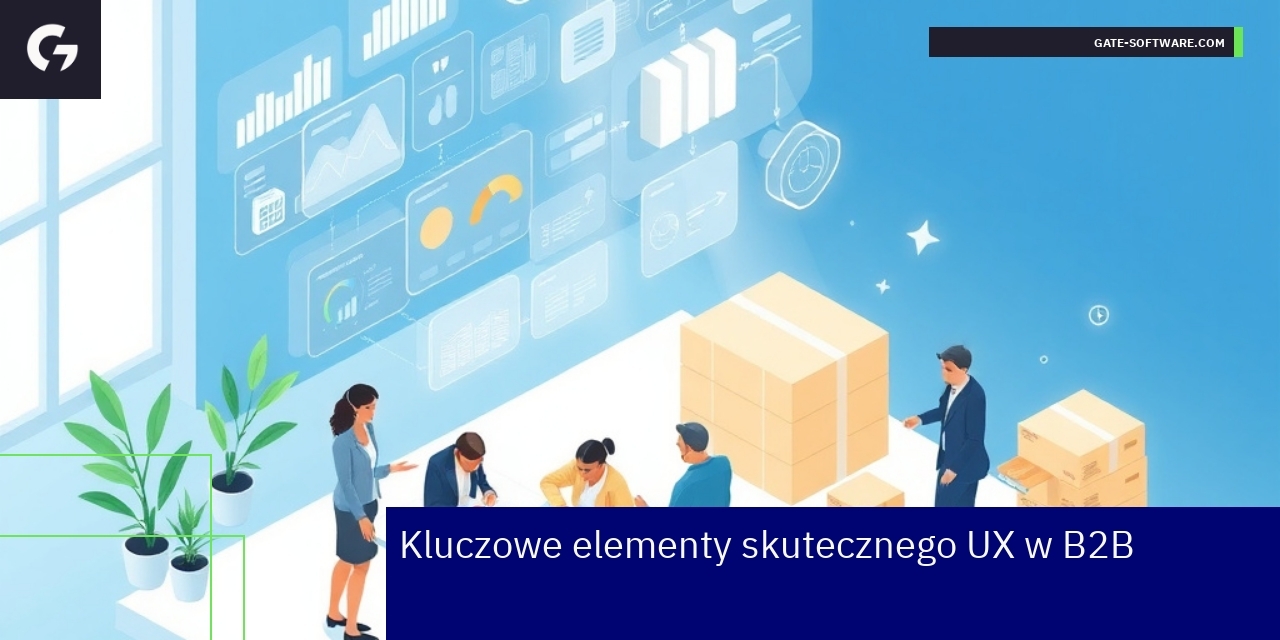 Skuteczny UX w zakupach B2B online Schemat UX i decyzji zakupowych w B2B