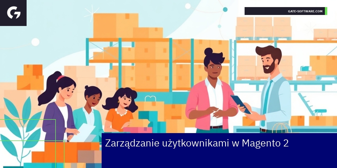 Interfejs zarządzania produktami i zamówieniami Magento 2