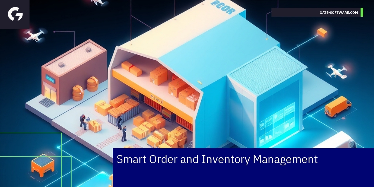 Dashboard showing multiple stores and inventory data