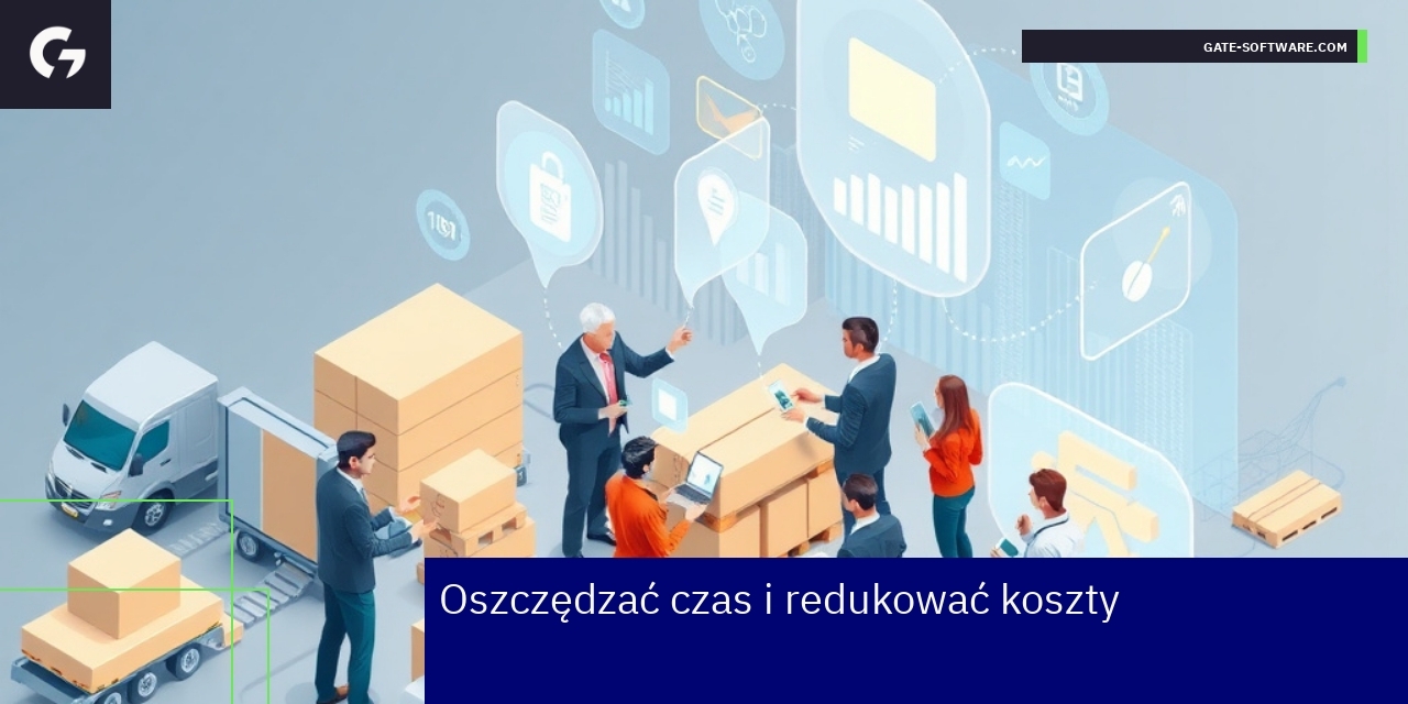Wykresy, ikony ERP, e-commerce i marketing