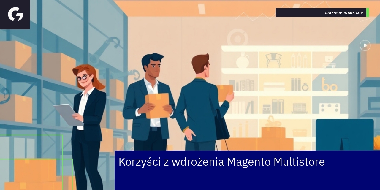 Korzyści Magento Multistore w e-commerce B2B Schemat personalizacji i szybkiego zamawiania B2B