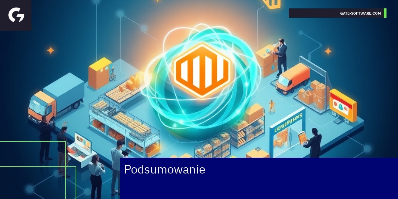 Schemat integracji Hyva z Magento 2 i systemami ERP