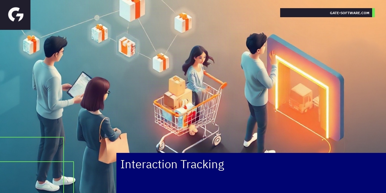 Magento 2 Hyva Theme Interaction Tracking Features Dashboard showing ecommerce customer interaction metrics