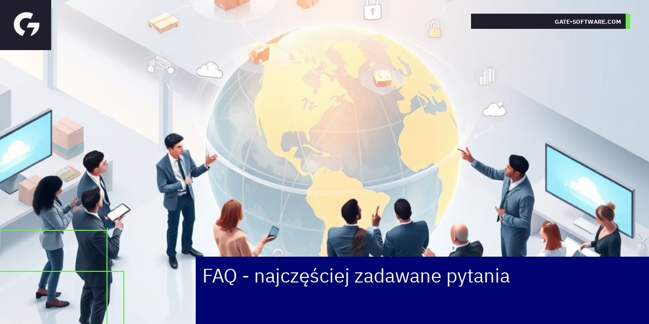 Najczęściej zadawane pytania w komunikacji B2B Grafika przedstawiająca pytania i odpowiedzi B2B