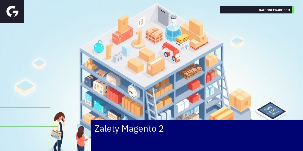 Zalety platformy Magento 2 dla biznesów B2B Schemat funkcji i zalet platformy Magento 2