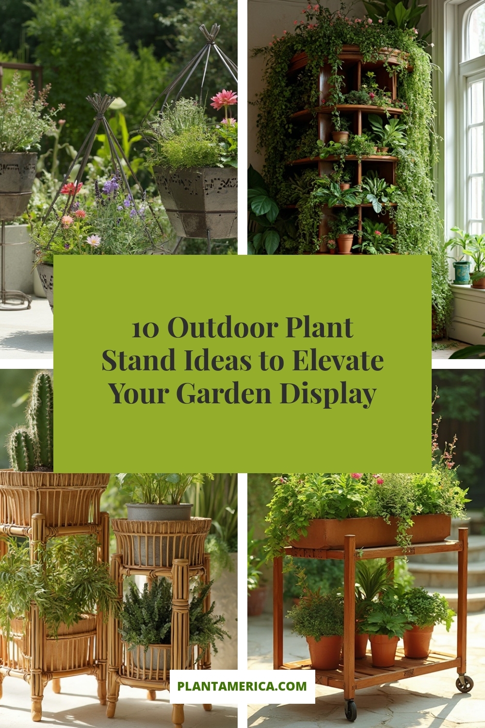 10 Outdoor Plant Stand Ideas to Elevate Your Garden Display 10 Outdoor Plant Stand Ideas to Elevate Your Garden Display