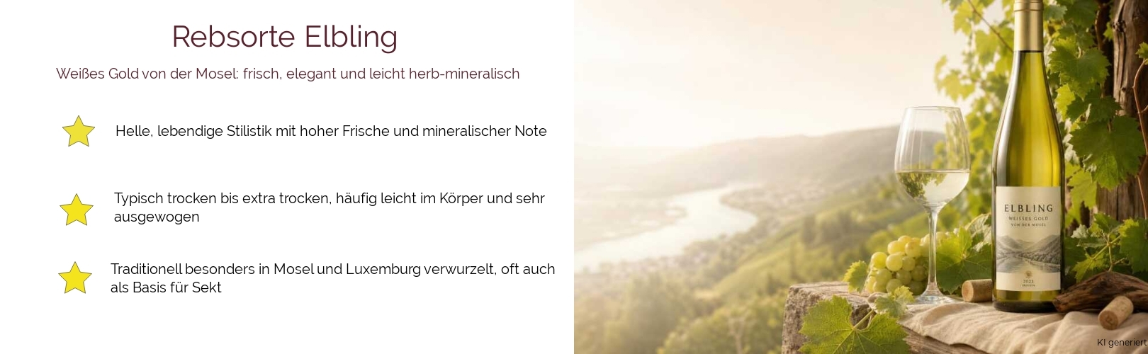 Wein & Spirituosen - Rebsorte Elbling
