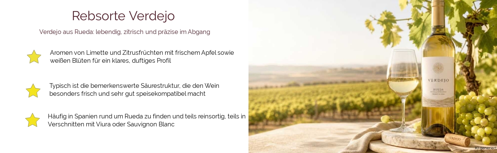 Wein & Spirituosen - Rebsorte Verdejo