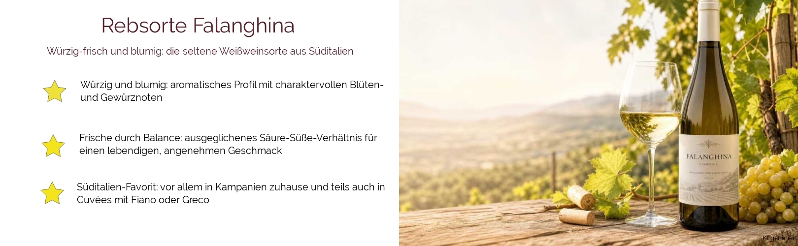 Wein & Spirituosen - Rebsorte Falanghina