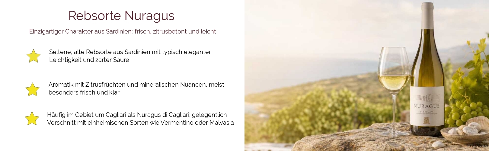 Wein & Spirituosen - Rebsorte Nuragus