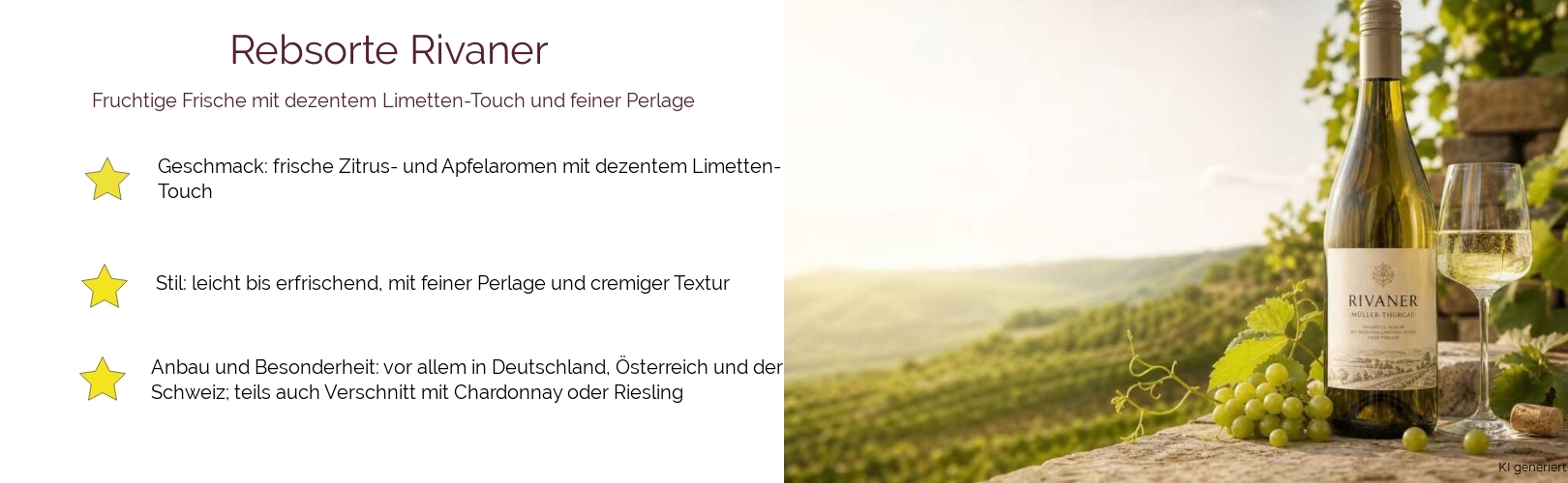 Wein & Spirituosen - Rebsorte Rivaner