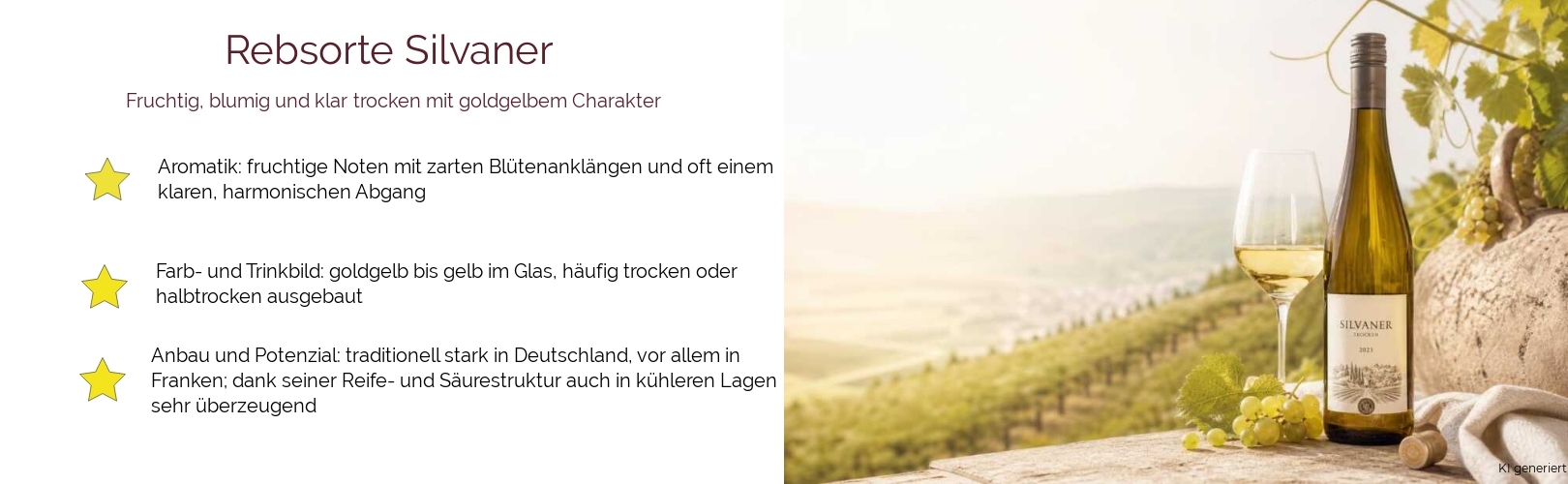 Wein & Spirituosen - Rebsorte Silvaner