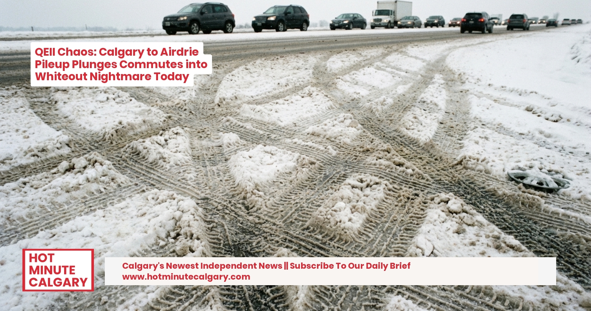 QEII Chaos: Calgary to Airdrie Pileup Plunges Commutes into Whiteout Nightmare Today
