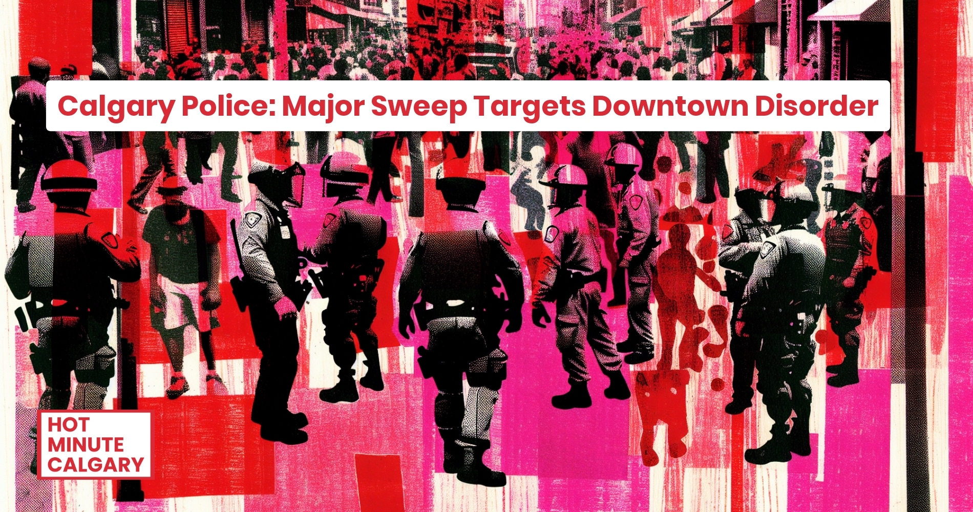 Calgary Police: Major Sweep Targets Downtown Disorder